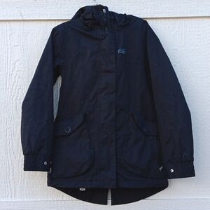 Nike 6.0 black waterpoof hooded winter ski snowboarding coat sz small